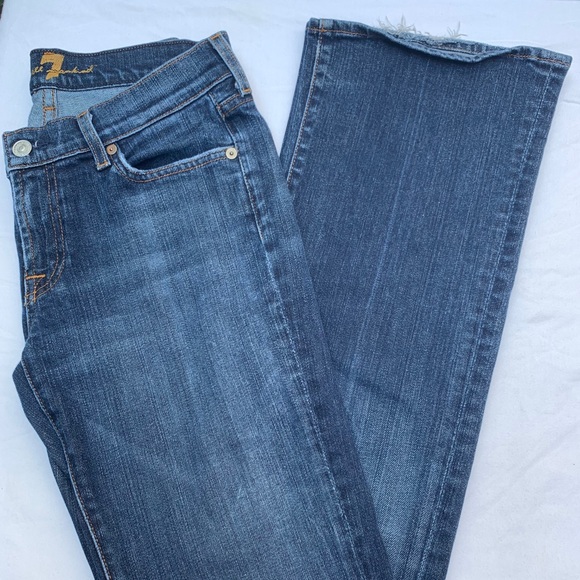 7 For All Mankind “Bootcut” Jeans - Picture 2 of 7